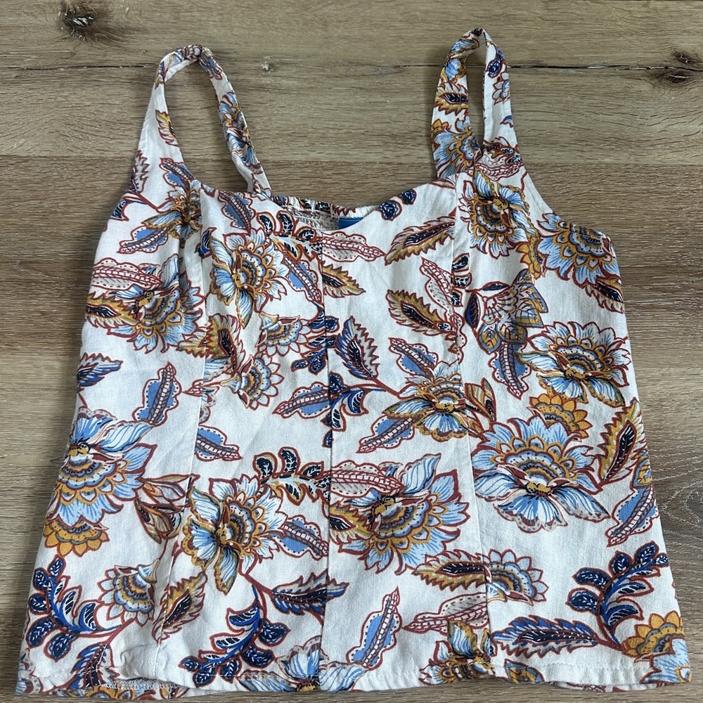 Old Navy Multicolor Floral Camisole L